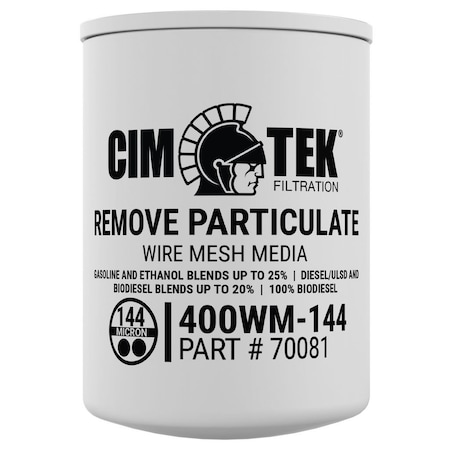 Beta 1 Filters Replacement Spin-on Fuel Filter Compatible with  400WM144 / CIM-TEK 2-PACK B1SF0009210